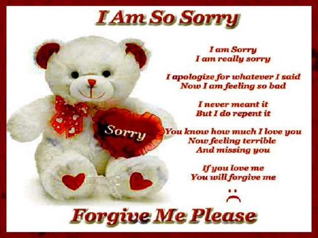Apology And Sorry Pictures