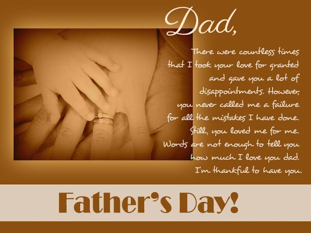 Father Day Greetings