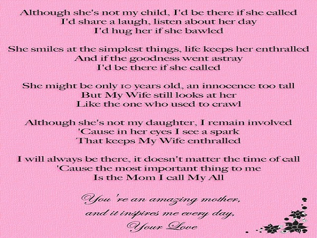 Mother's Day Poems Greetings 4