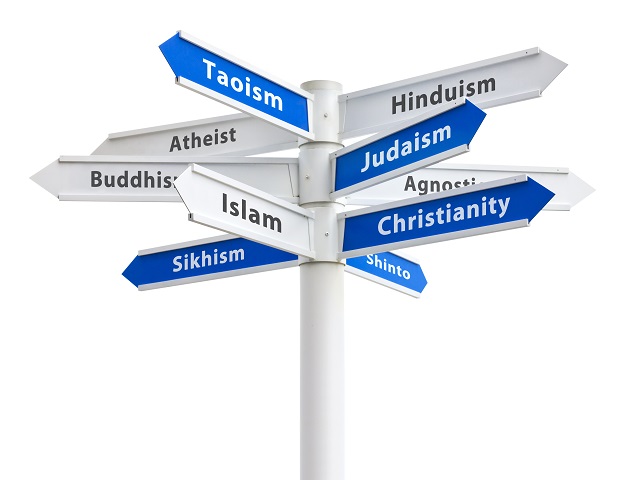 Religions of the World Sign